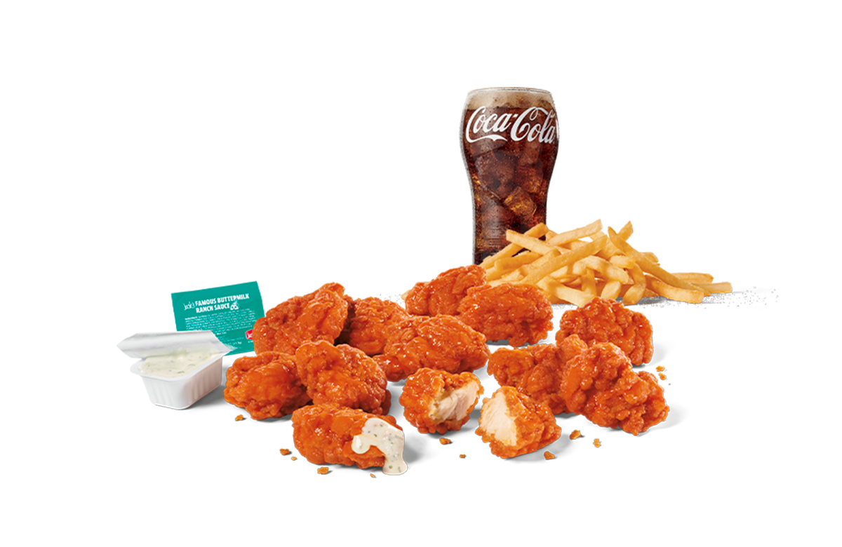 12pc Buffalo Crispy Boneless Wings Combo