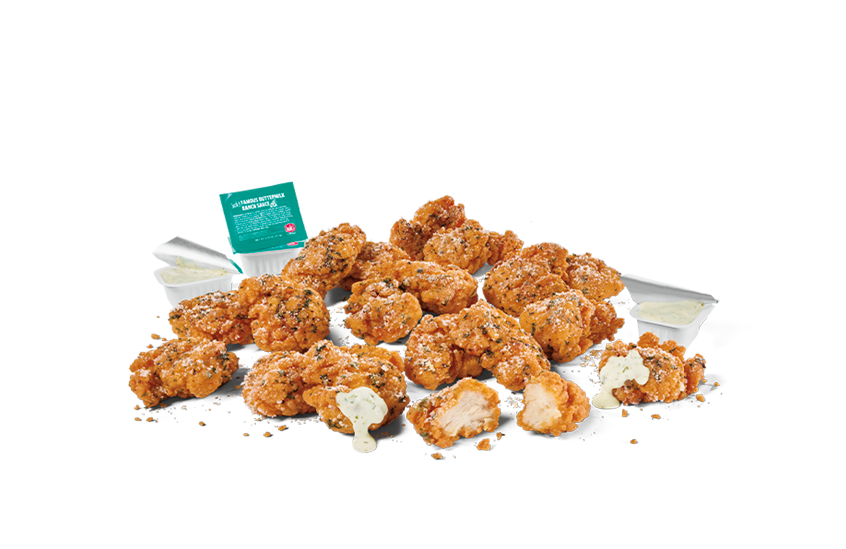 18Pc Garlic Parm Crispy Boneless Wings