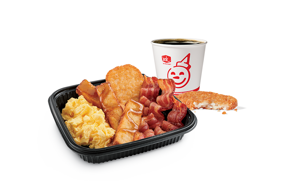 3Pc Classic French Toast Sticks Platter w/ Bacon Combo