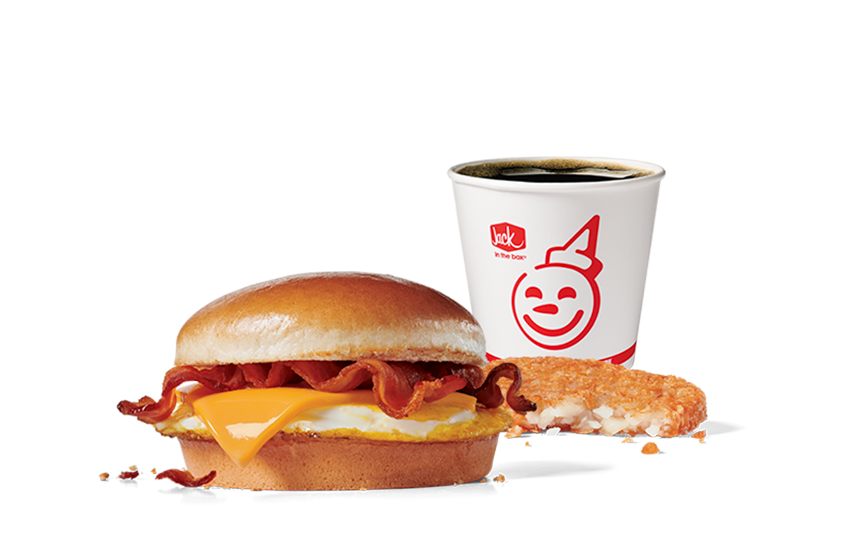 Bacon Breakfast Jack® Combo