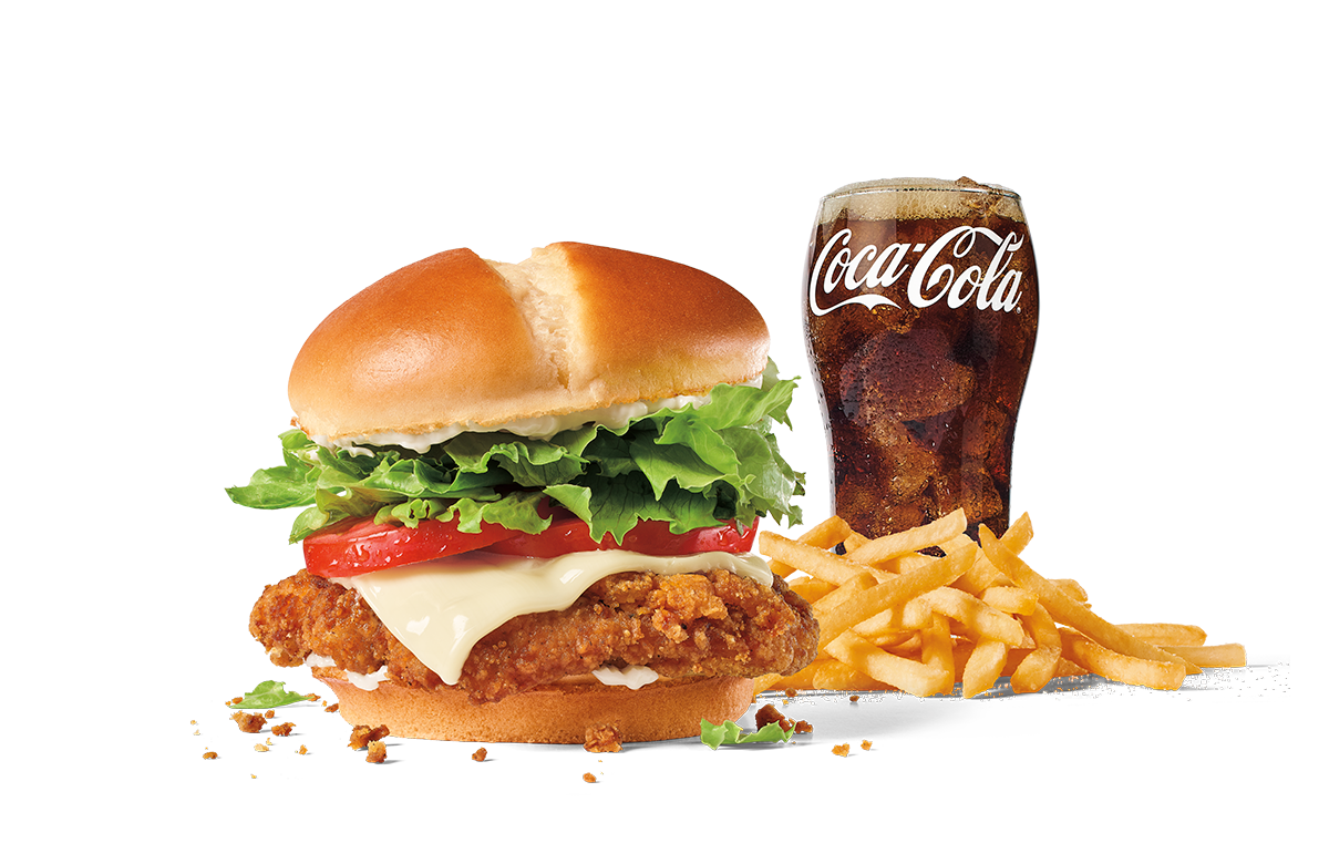 Jack's Spicy Chicken® w/ Cheese Combo