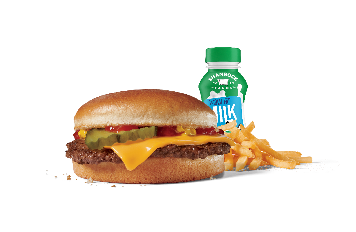 Jr. Cheeseburger Combo