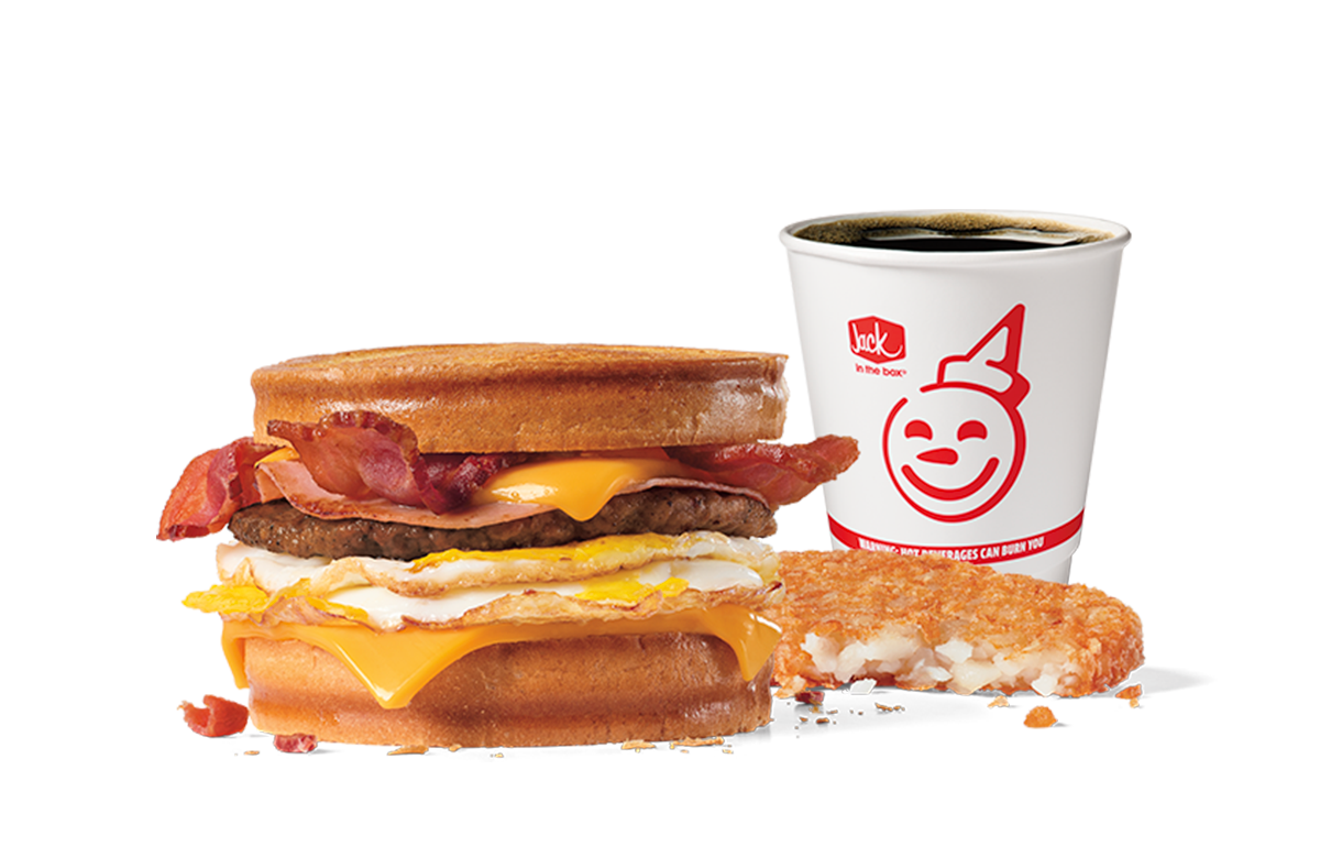 Loaded Breakfast Sandwich Combo