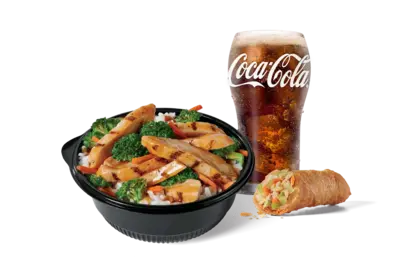 Chicken Teriyaki Bowl Combo