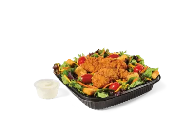 Garden Salad w/ Crispy Chicken