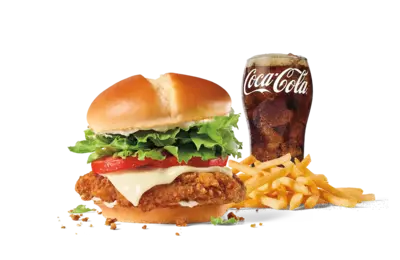 Jack's Spicy Chicken® w/ Cheese Combo