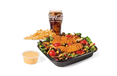 Southwest Salad w/ Crispy Chicken Combo