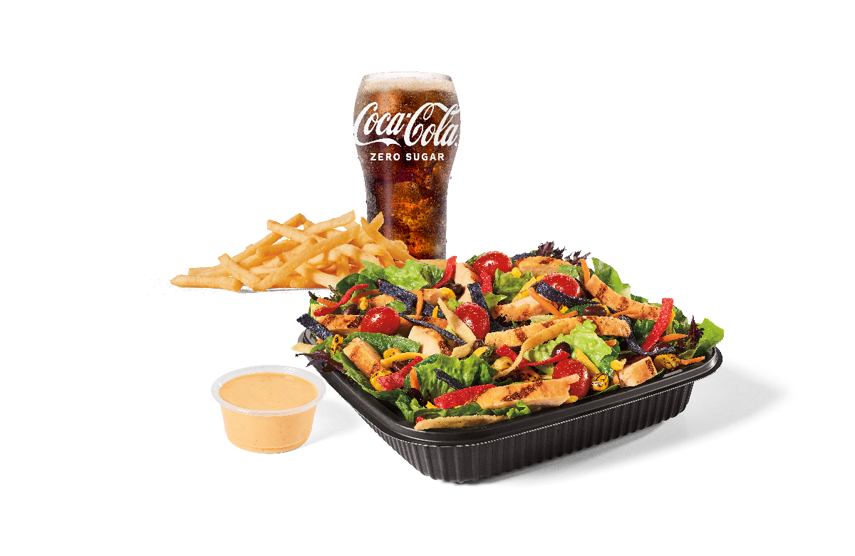 Southwest Salad w/ Grilled Chicken Combo