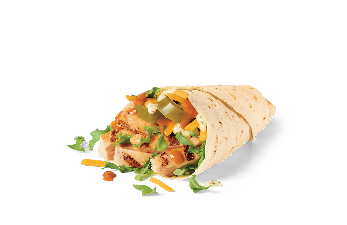 Spicy Grilled Jack Wrap