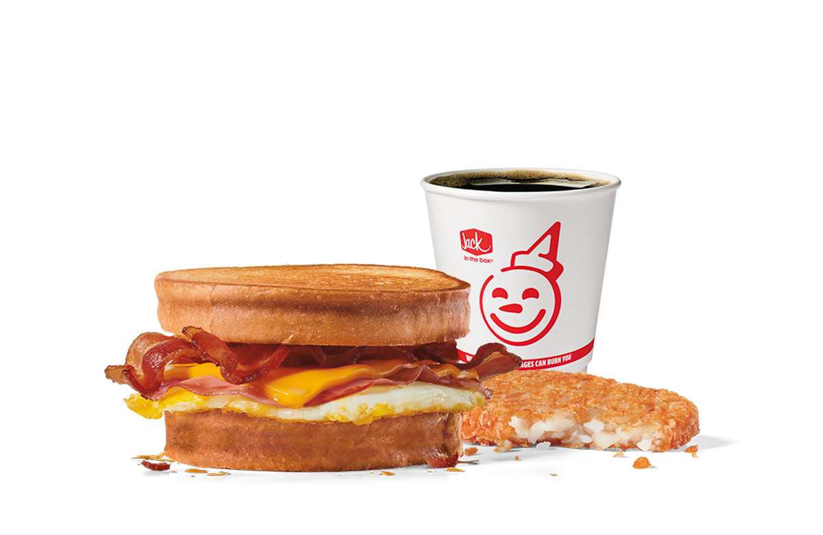 Supreme Sourdough Breakfast Sandwich Combo